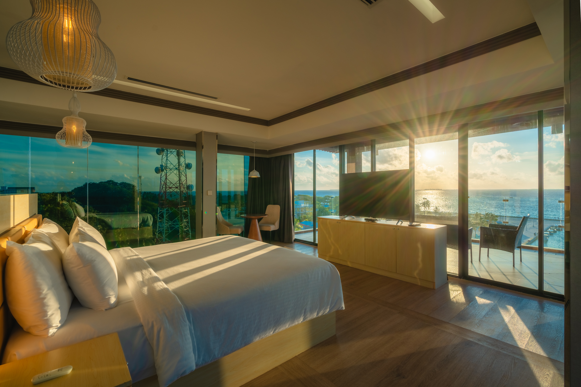 Sunset deck
